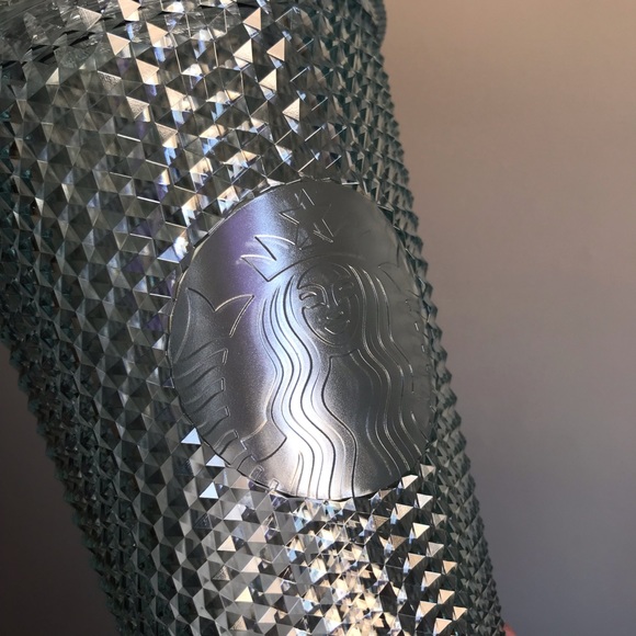 Starbucks Japan exclusive icy light blue studded cup tumbler grande - Picture 6 of 9